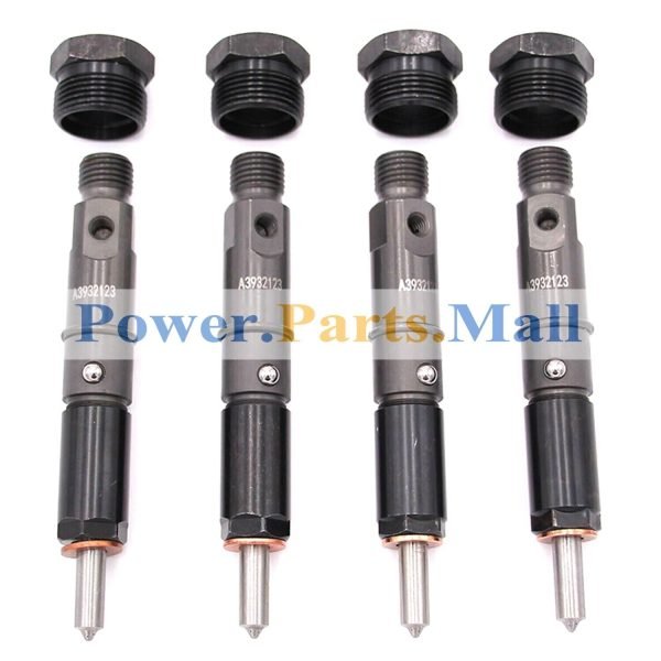 4 pc Fuel Injector 3932123 3802905 Fit For Cummins 4BT 3.9L Diesel Engine Truck