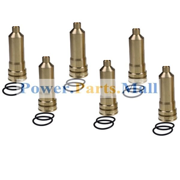 6 PCS Injector Sleeve 8-97606661-0 Fit For Isuzu Engine 4HK1 Hitachi ZX200-3