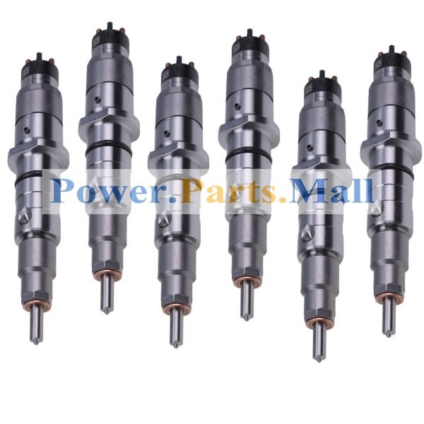 6 pc New Fuel Injector 3973059 5263305RX Fit For Cummins ISC 8.3L Engine