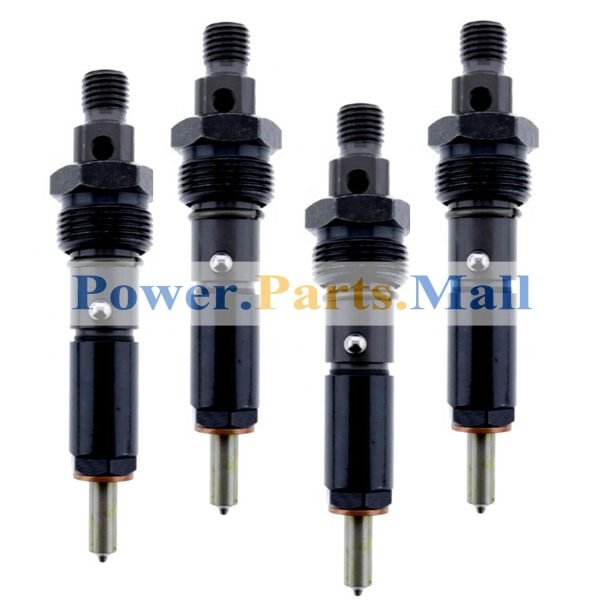 4 PC Fuel injector J919343 Fit For Case 580SK 580L 580SL 590SL 650G 850E 9030