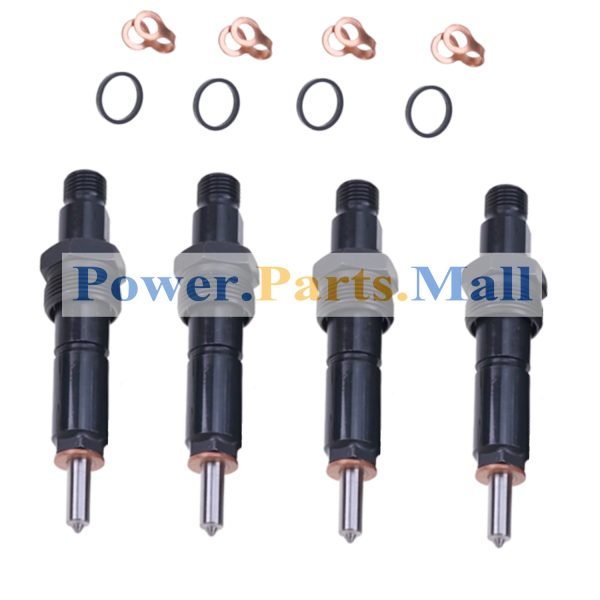 4 pc Fuel Injector 2852869 504045835 Fit For Case 650K 750K 850K 580M 580SM