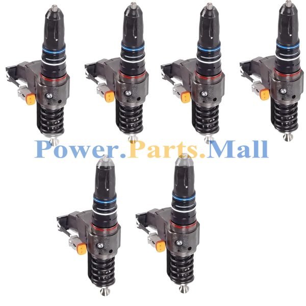 6 pc Fuel Injector 3411767 3411763 3411765 Fit For Cummins N14 NH NT 14.0L