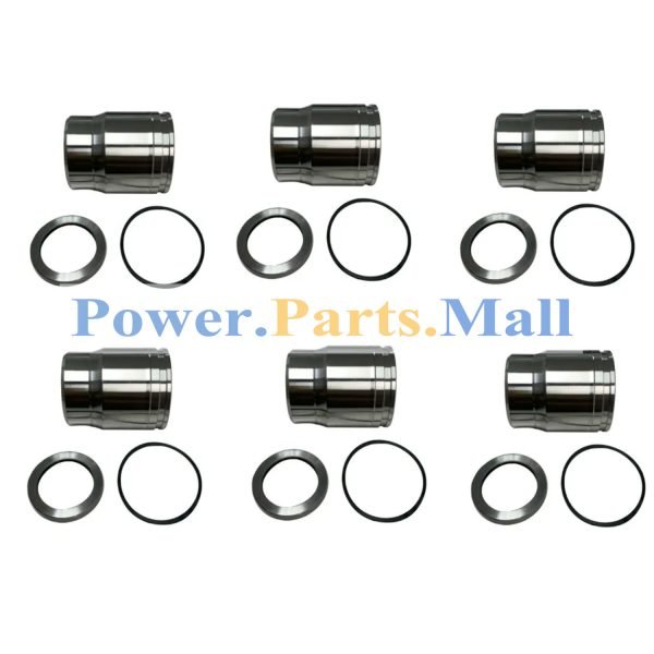 6 PCS Injector Sleeve Kit 3686961 Fit For Cummins Engine ISX15 QSX15 X15