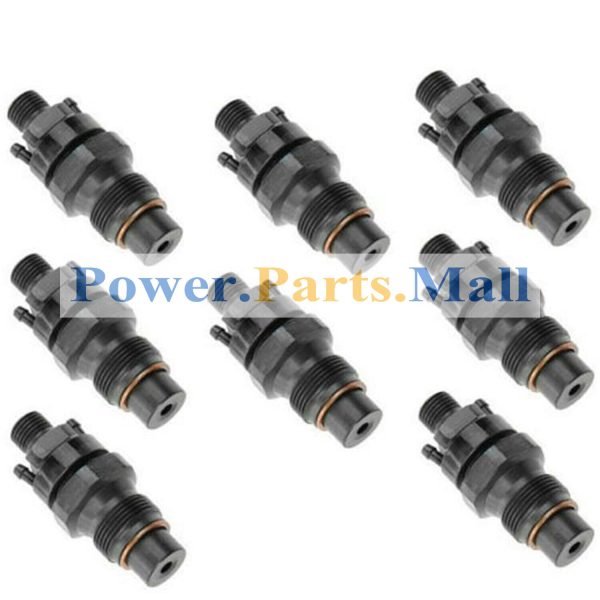 8 pc Fuel Injector 0432217275 0432217255 Fit For 89-01 GM Chevy 6.2L 6.5L