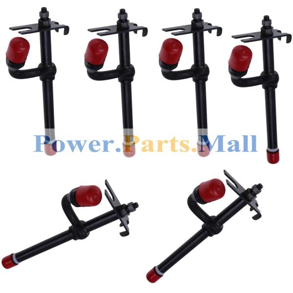 6pc Fuel Injector RE37503 AR90023 Fit For John Deere Tractor 2140 2155 2250 2255