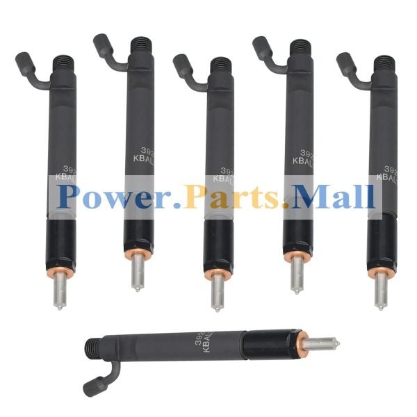 6 PC New Fuel injector 3928387 Fit For Cummins 6CTA Engine Construction Machiner