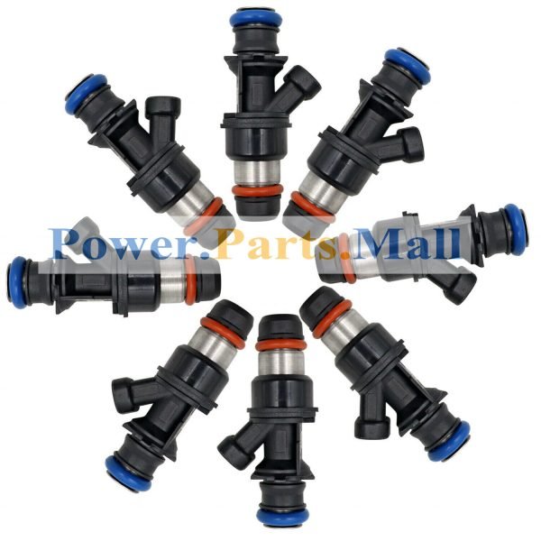8 pc New Fuel Injector 25320288 832-11180 Fit For Chevy Cadi 4.8L/5.3L/6.0L