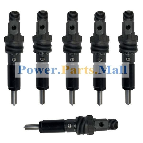 6 PCS Fuel Injector 3919343 3280048 Fit For Cummins 4BT 6BT 3.9 & 5.9 Engine