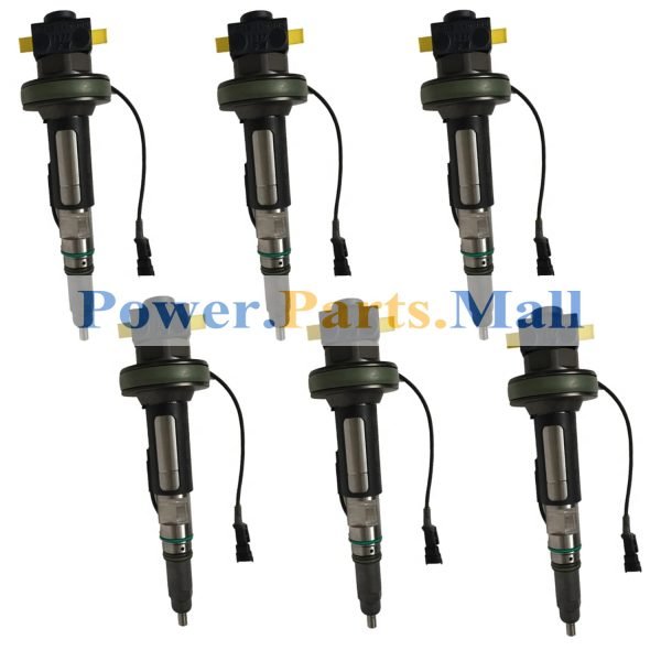 6 pc Fuel Injector 4964172 4964170 4955526 Fit For Cummins QSK50 QSK38 QSK19