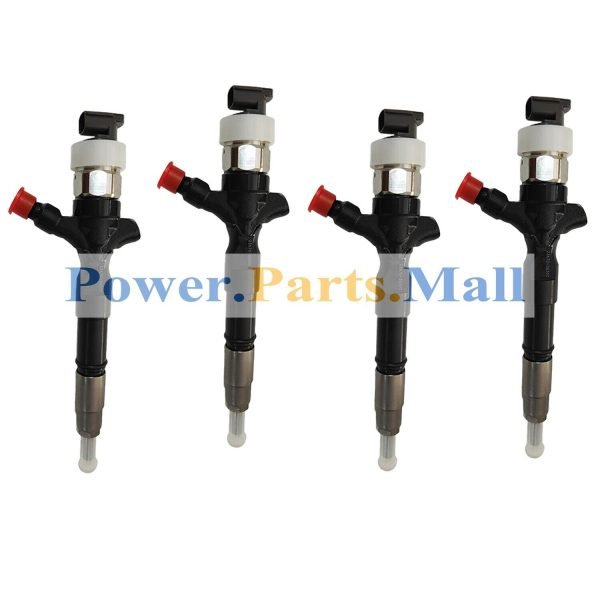 4 PC New Disesl Injector 23670-30300 Fits For Toyota Hiace Hilux 2.5D 2KD-FTV