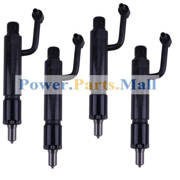 4 PCS Fuel Injector 729902-53200 Fit For Yanmar 4TNE98 Engine