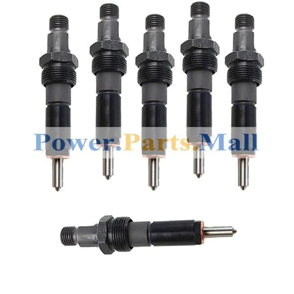 6 pc Fuel Injector 4991280 Fit For Cummins diesel engine B5.9L 6B 6BT 6BTA 6BTAA