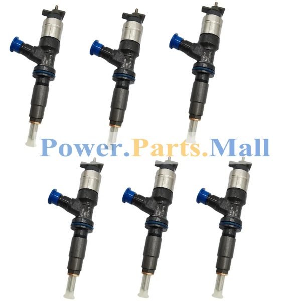 6 PC Fuel Injector 20R-2478 370-7282 Fit For Caterpillar C6.6 C7.1 Engine 320E