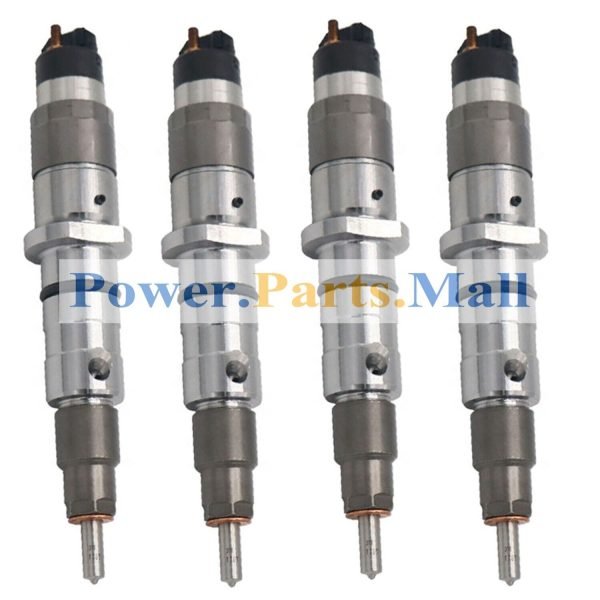 4 PC New Fuel Injector 0986435560 Fit For Komatsu S6D114 4D107 6D107 PC300-8