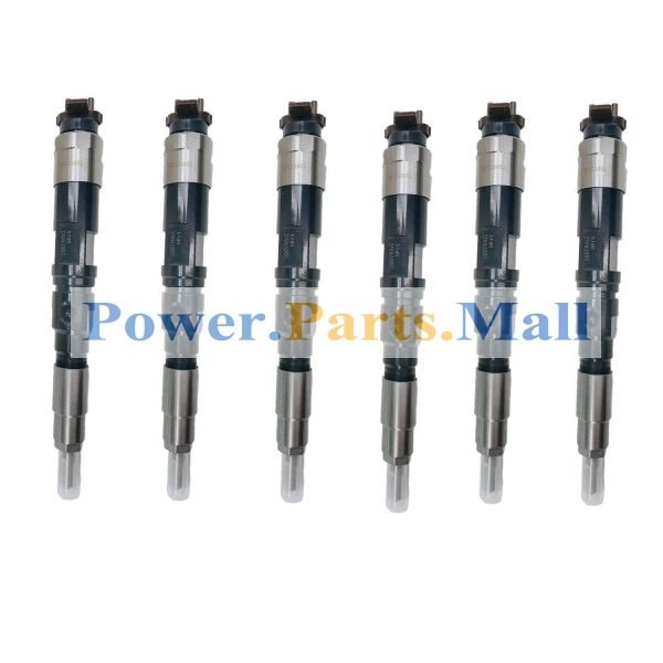 6 PC Fuel Injector 095000-5190 0950005190 RE524364 Fit For John Deere 6081T