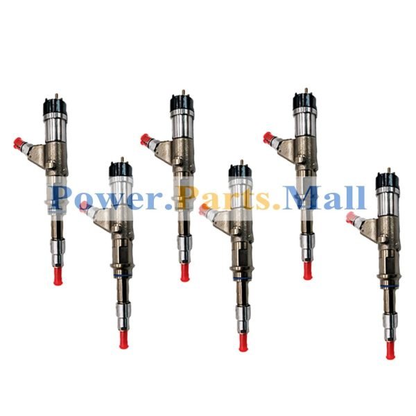6 PC High quality Diesel Fuel Injectors 4307475 Fits For Cummins ISG11.8L Engine