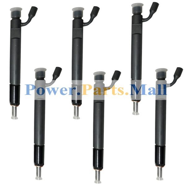 6 pcs Fuel Injector 4089437 0432191300 Fit For Cummins Diesel Engine 6CT