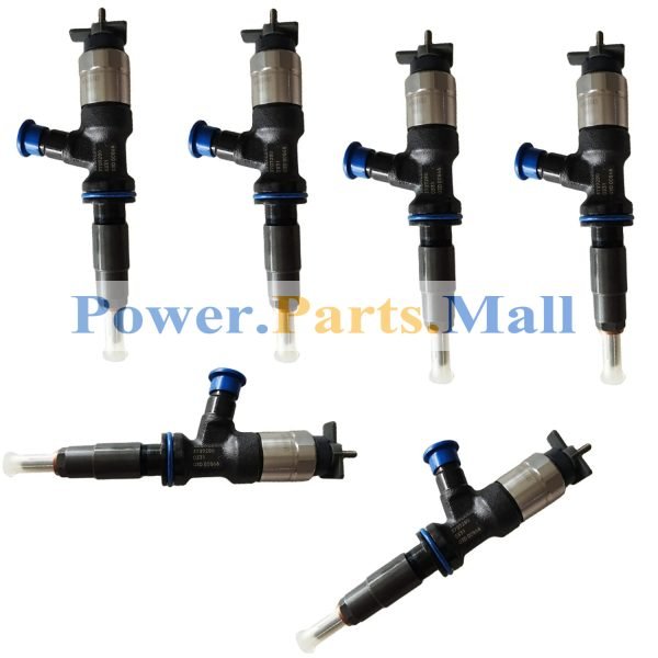 6 PC Common Rail Injector 3707280 370-7280 Fit For Caterpillar C4.4 Engine 320F