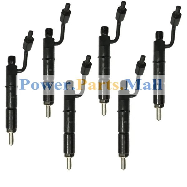 6 PC Fuel Injector 193-2749 Fit For Caterpillar Excavator 320B 320C L w/ 3066T
