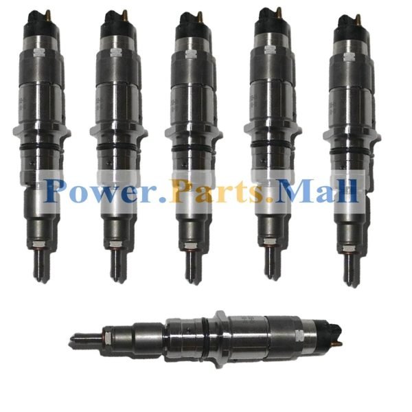6 pc New Fuel injector 0445120070 Fit For Cummins ISE8.9L Engine