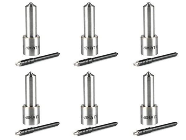 DLLA148P915 Injector Nozzle for KOMATSU SAA6D125E 095000-6070 6251-11-3100 6Pcs