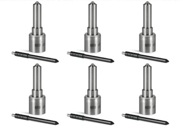 DLLA125P889 Injector Nozzle for John Deere 9.0D 095000-6480 RE528407 RE529149 x6