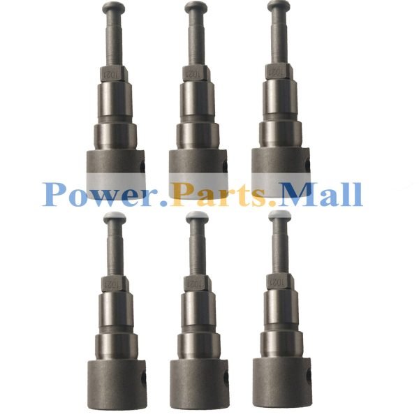 6 pcs Diesel Injection Plunger Barrel 090150-1161 For KUBOTA V1500 Engine