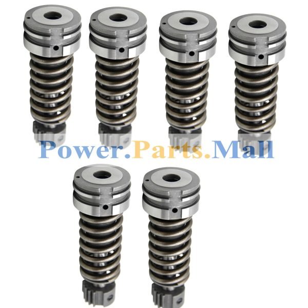 6 pcs Injection Pump Plunger Barrel 1W-6541 1W6541 For Caterpillar 3304 3304B